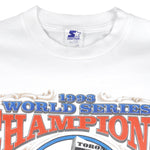 Starter - Toronto Blue Jays - World Series Champs T-shirt 1993 Large Vintage Retro Baseball
