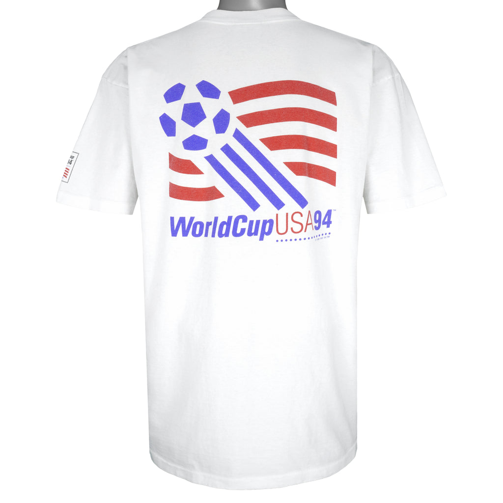 Vintage (Gildan) - Washington, D.C. World Cup USA 94 T-Shirt 1994 X-Large Vintage Retro