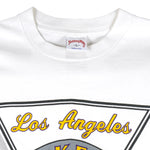 NBA (Nutmeg Mills) - Los Angeles Lakers T-Shirt 1990s Large Vintage Retro