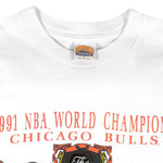 NBA (Nutmeg) - Chicago Bulls Spell-Out T-Shirt 1991 X-Large Vintage Retro Basketball