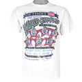 NBA (Nutmeg) - Detroit Pistons World Champs Starring T-Shirt 1989 Medium Vintage Retro Basketball