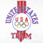 Vintage (Hanes) - Grey Team USA T-Shirt 1990s X-Large