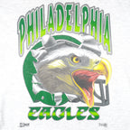 NFL - Philadelphia Eagles Spell-Out T-Shirt 1990s X-Large Vintage Retro Football