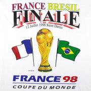 Vintage - France FIFA World Cup Final T-Shirt 1998 Large Vintage Retro