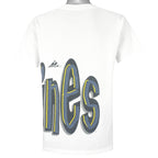 NCAA - Michigan Wolverines Big Spell-Out T-Shirt 1990s Large Vintage Retro College