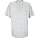 Nike - Grey Embroidered T-Shirt 2000s XX-Large