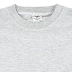 FUBU - Grey Embroidered T-Shirt 1990s XX-Large Vintage Retro