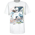 NFL (Salem) - Miami Dolphins Dan Marino T-Shirt 1990 X-Large