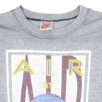 Nike - Grey Air By Michael Jordans T-Shirt 1990s X-Large Vintage Retro basketball