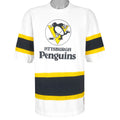NHL (Nutmeg) - Pittsburgh Penguins Hockey Jersey 1990s Large Vintage Retro Hockey