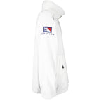 Nautica - White & Blue Zip-Up Reversible Jacket 1990s X-Large Vintage Retro