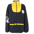 NFL - Pittsburgh Steelers Zip-Up Jacket 1990s 3X-Large Vintage Retro Football