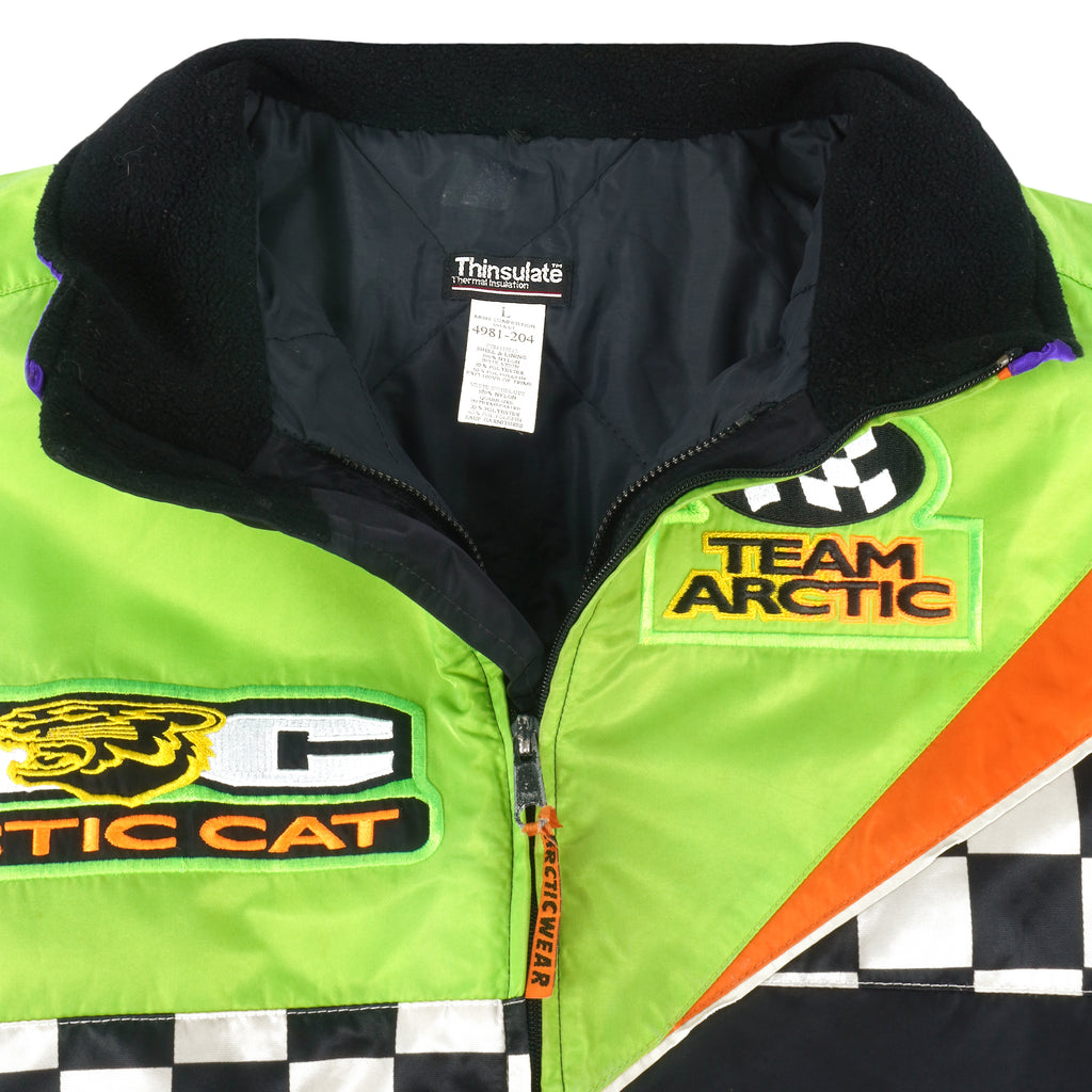 Vintage - Arctic Cat Embroidered Zip-Up Jacket 1990s Large Vintage Retro