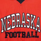 Adidas - Nebraska Cornhuskers Windbreaker 1990s X-Large Vintage Retro College Football