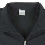 Nike - Black Embroidered Zip-Up Jacket 2000s XX-Large Vintage Retro