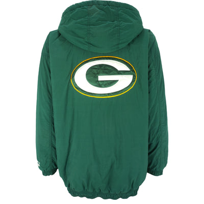Starter - NFL Green Bay Packers Hooded Jacket 1990s 2X-Large