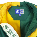 Starter - Green Bay Packers Hooded Jacket 1990s 2X-Large Vintage Retro Football