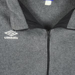 Umbro - 1/2 Zip Embroidered Sweatshirt 1990s X-Large Vintage Retro