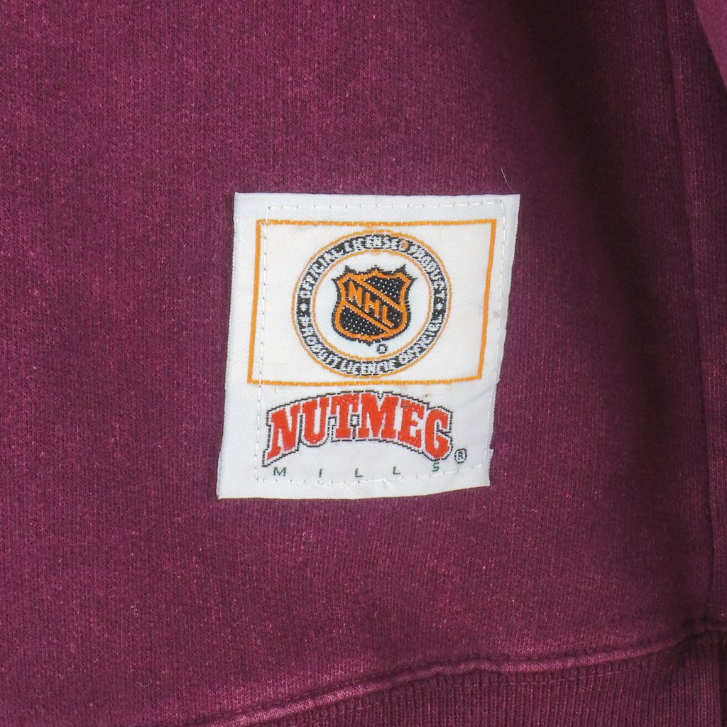NHL (Nutmeg) - Montreal Canadiens Crew Neck Sweatshirt 1990s X-Large Vintage Retro Hockey