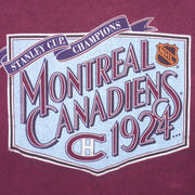 NHL (Nutmeg) - Montreal Canadiens Crew Neck Sweatshirt 1990s X-Large Vintage Retro Hockey