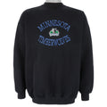 NBA (Logo 7) -  Minnesota Timberwolves Embroidered Sweatshirt 1990s X-Large Vintage Retro Basketball