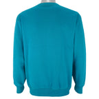NFL - Miami Dolphins Crew Neck Sweatshirt 1990s Medium Vintage Retro Football