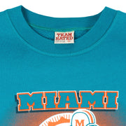 NFL - Miami Dolphins Crew Neck Sweatshirt 1990s Medium Vintage Retro Football