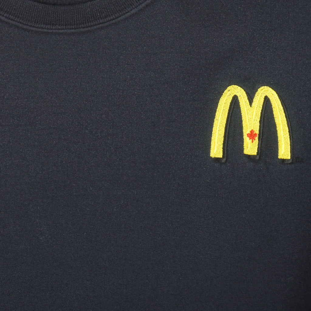 Vintage (Jerzees) - McDonalds Crew Neck Sweatshirt 1990s X-Large Vintage Retro