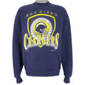 NFL - San Diego Chargers Crew Neck Sweatshirt 1993 X-Large Vintage Retro Football