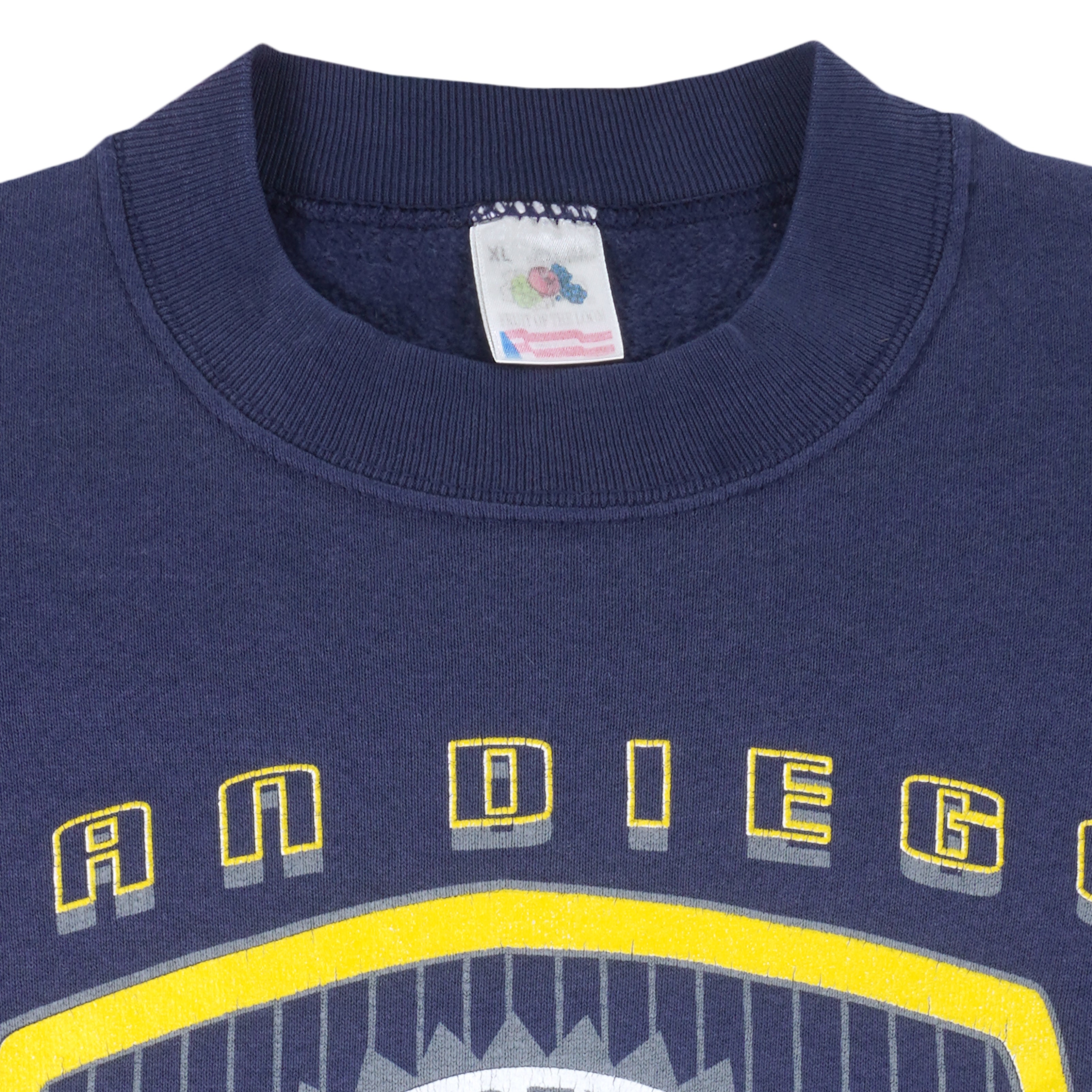 NFL - San Diego Chargers Crew Neck Sweatshirt 1993 X-Large Vintage Retro Football