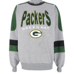 NFL (Chalk Line) - Green Bay Packers Embroidered Crew Neck Sweatshirt 1990s X-Large