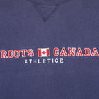 Vintage - Roots Canada Crew Neck Sweatshirt 1990s Medium Vintage Retro