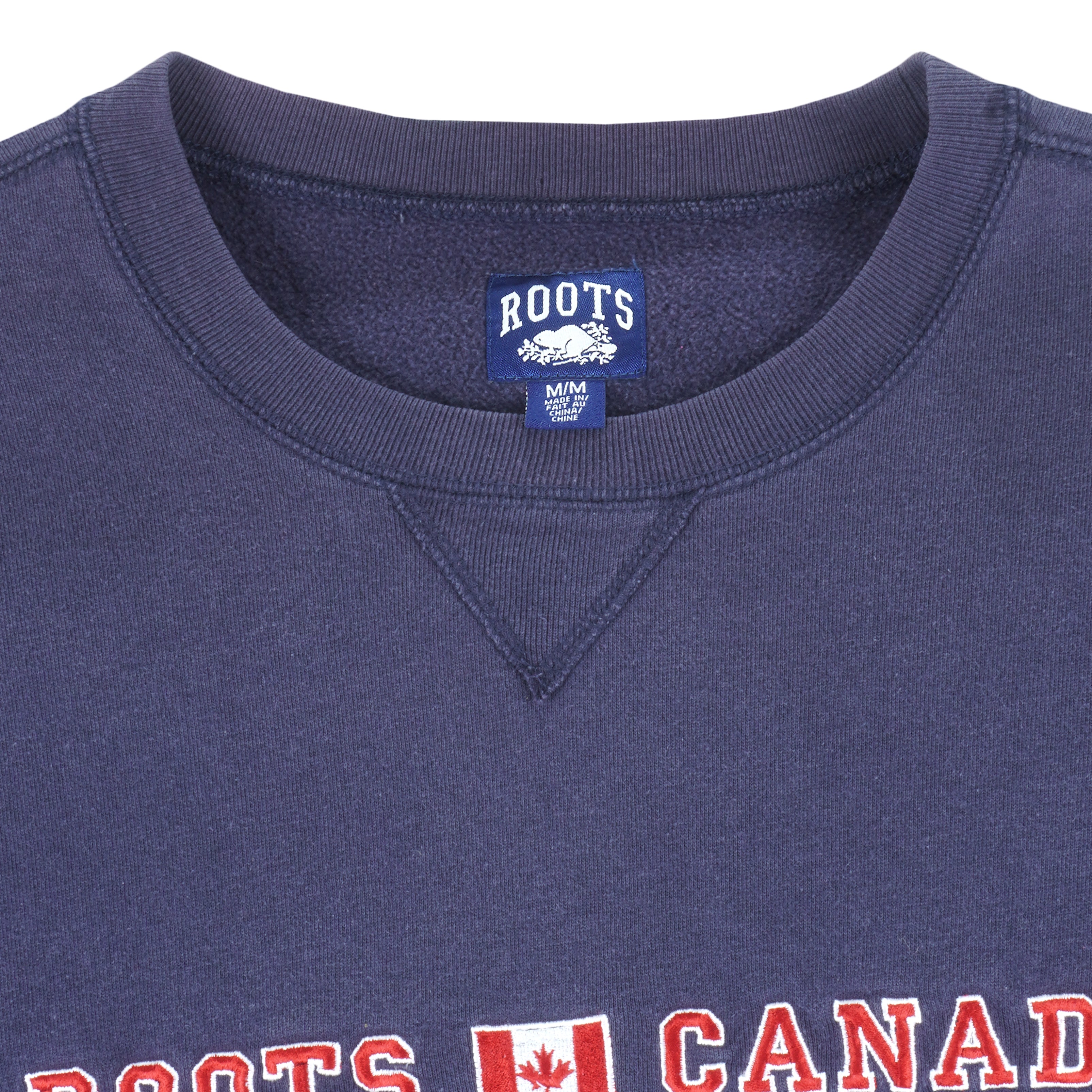 Vintage Roots Canada Athletics Crew Neck Sweatshirt 1990s Medium