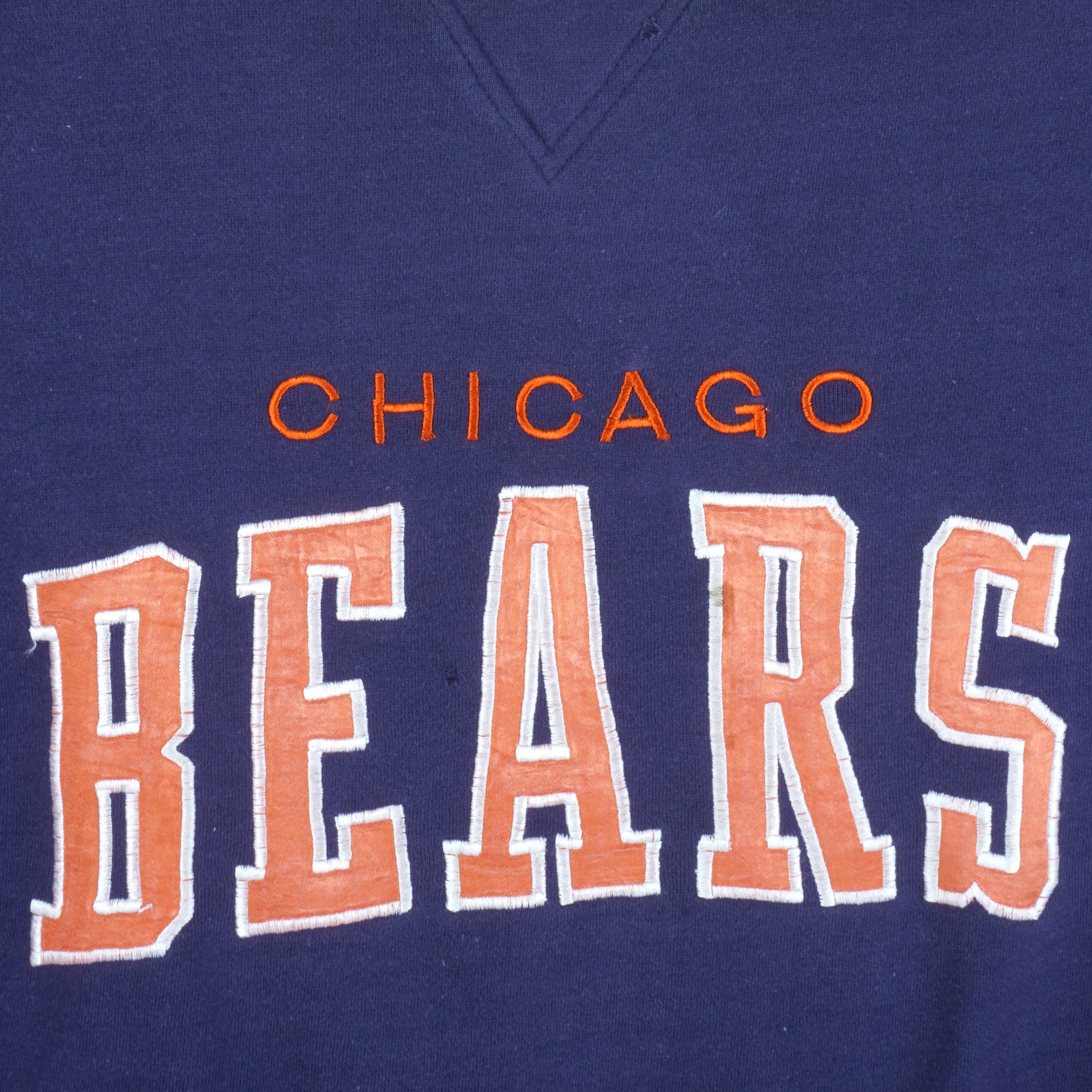 NFL - Chicago Bears Crew Neck Sweatshirt 1990s Large Vintage Retro Football