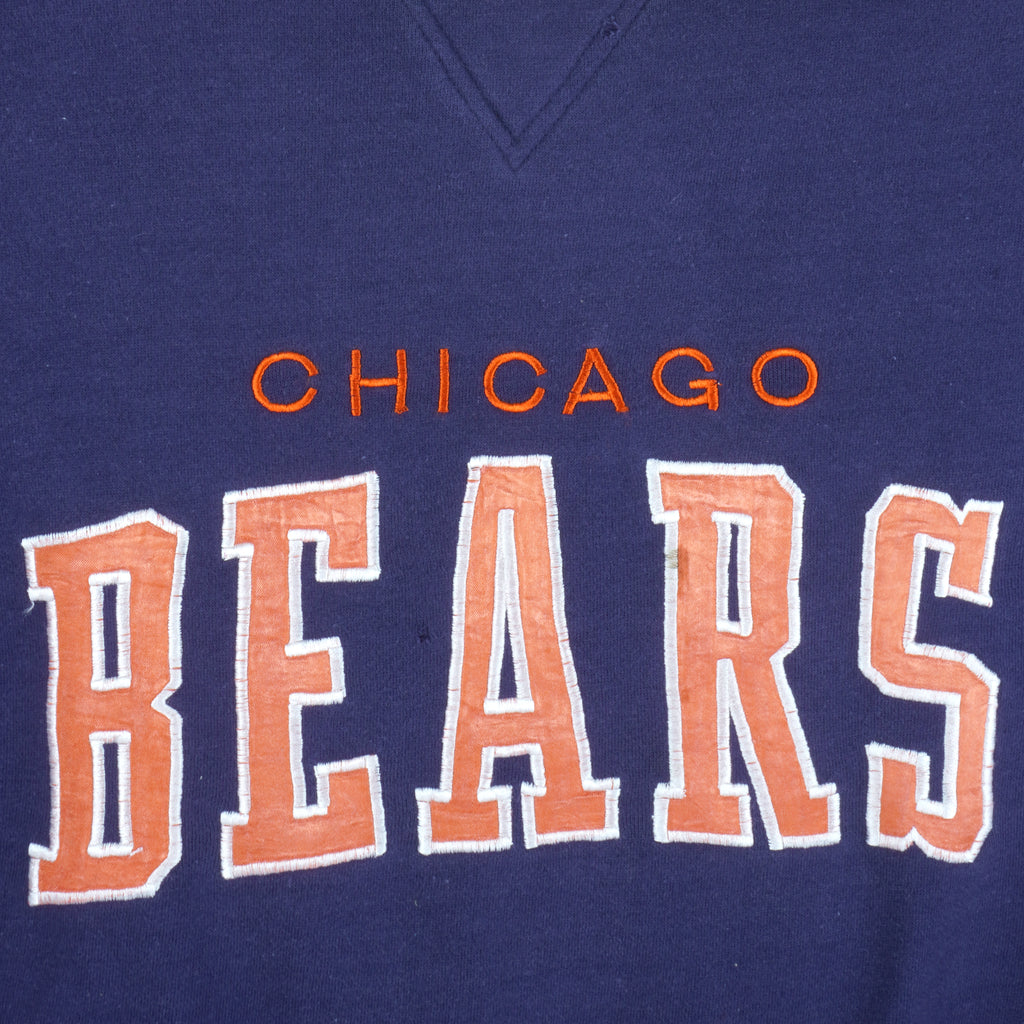 NFL - Chicago Bears Crew Neck Sweatshirt 1990s Large Vintage Retro Football