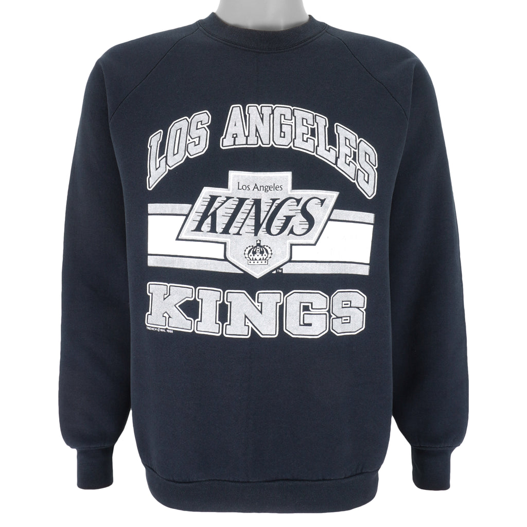 NHL - Los Angeles Kings Crew Neck Sweatshirt 1988 Large Vintage Retro Hockey