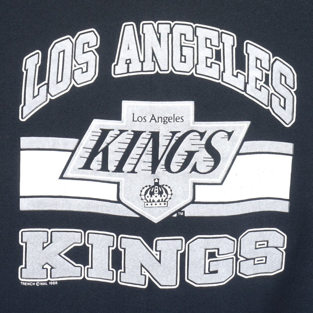 NHL - Los Angeles Kings Crew Neck Sweatshirt 1988 Large Vintage Retro Hockey