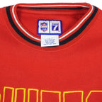 NFL (Logo 7) - Kansas City Chiefs Embroidered Sweatshirt 1990s Large Vintage Retro Football
