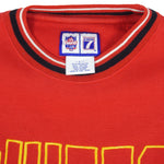 NFL (Logo 7) - Kansas City Chiefs Embroidered Sweatshirt 1990s Large Vintage Retro Football