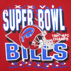 NFL - Buffalo Bills, Super Bowl 28th Crew Neck Sweatshirt 1991 2X-Large Vintage Retro Football