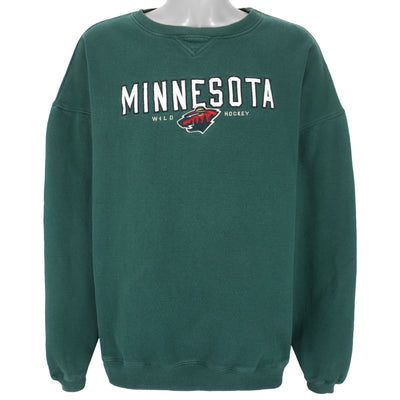 NHL - Minnesota Wild Embroidered Sweatshirt 2000s X-Large
