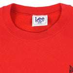 NHL (Lee) - Chicago Blackhawks Embroidered Crew Neck Sweatshirt 1990s X-Large Vintage Retro Hockey