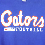 Nike - Florida Gators 97 Football Crew Neck Sweatshirt 1990s Medium Vintage Retro Football