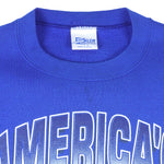 NFL (Salem) - Dallas Cowboys Spell-Out Sweatshirt 1990s Large Vintage Retro Football