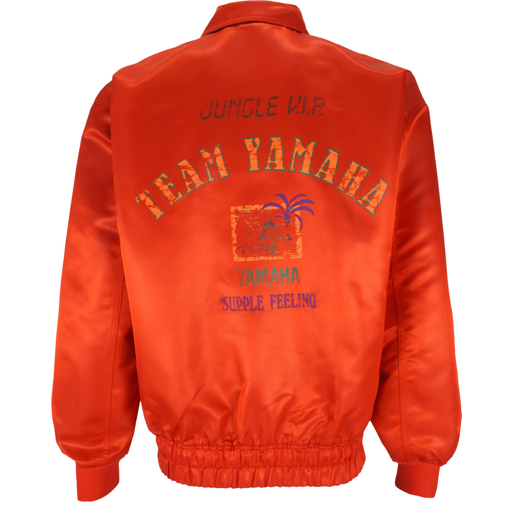 Vintage - Team Yamaha Satin Jacket 1990s Large Vintage Retro