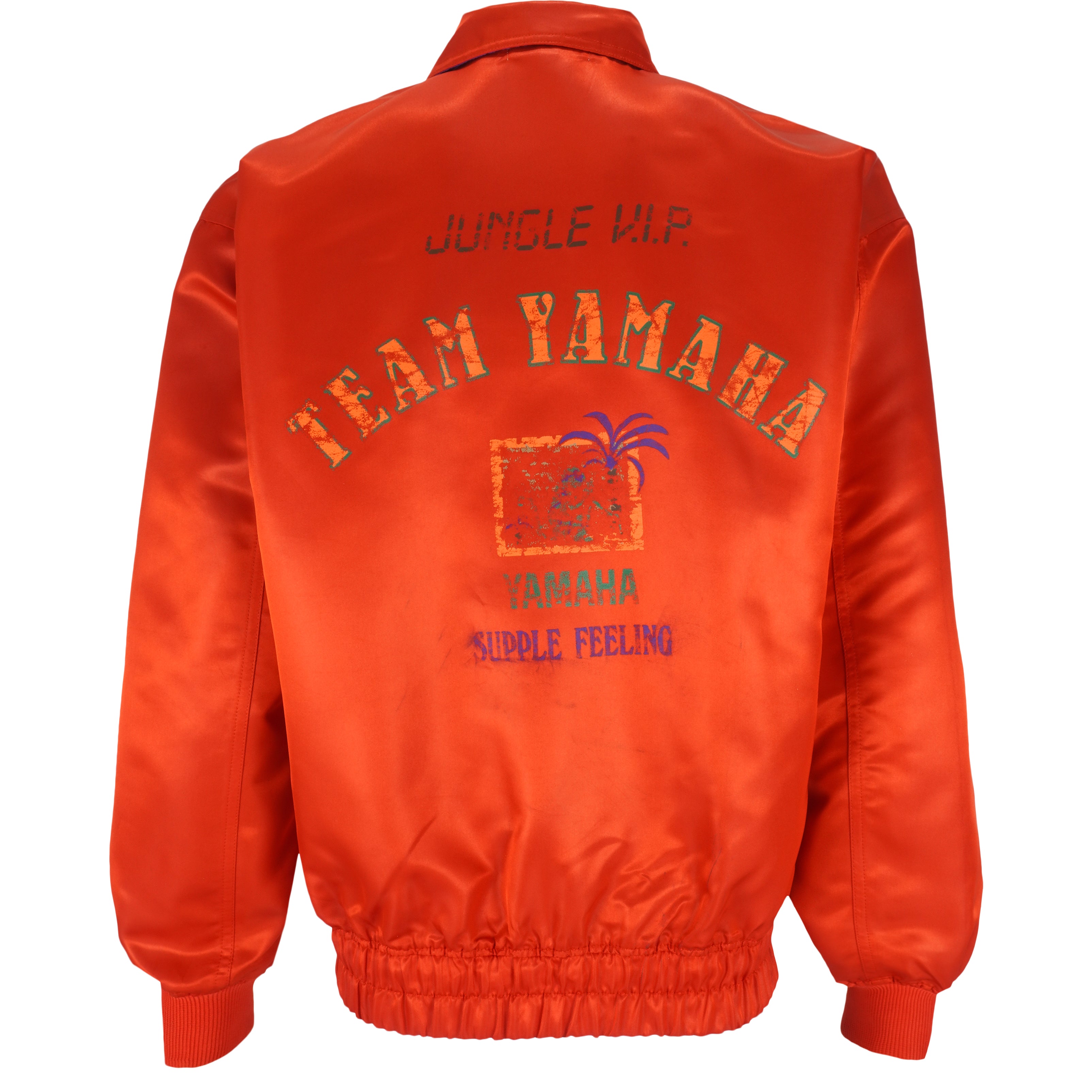 Vintage - Team Yamaha Satin Jacket 1990s Large Vintage Retro