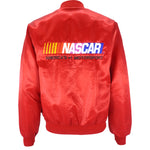 NASCAR (Taylor) - America's Motorsport Embroidered Racing Satin Jacket 1990s Medium