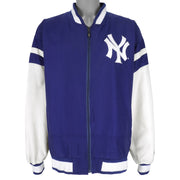 MLB - New York Yankees Zip-Up Jacket 1990s 2X-Large Vintage Retro Baseball