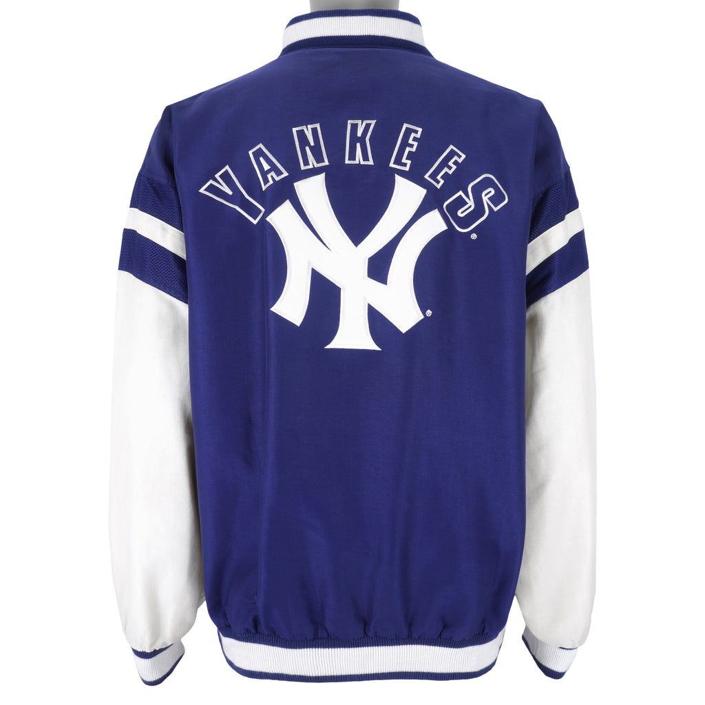 MLB - New York Yankees Zip-Up Jacket 1990s 2X-Large Vintage Retro Baseball