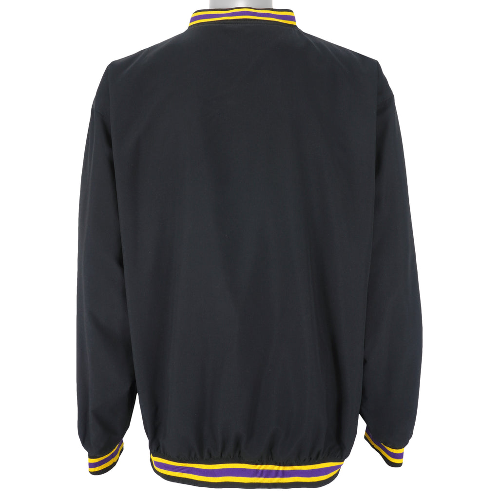 Reebok - Minnesota Vikings 1/4 Zip Windbreaker 1990s Large Vintage Retro Football